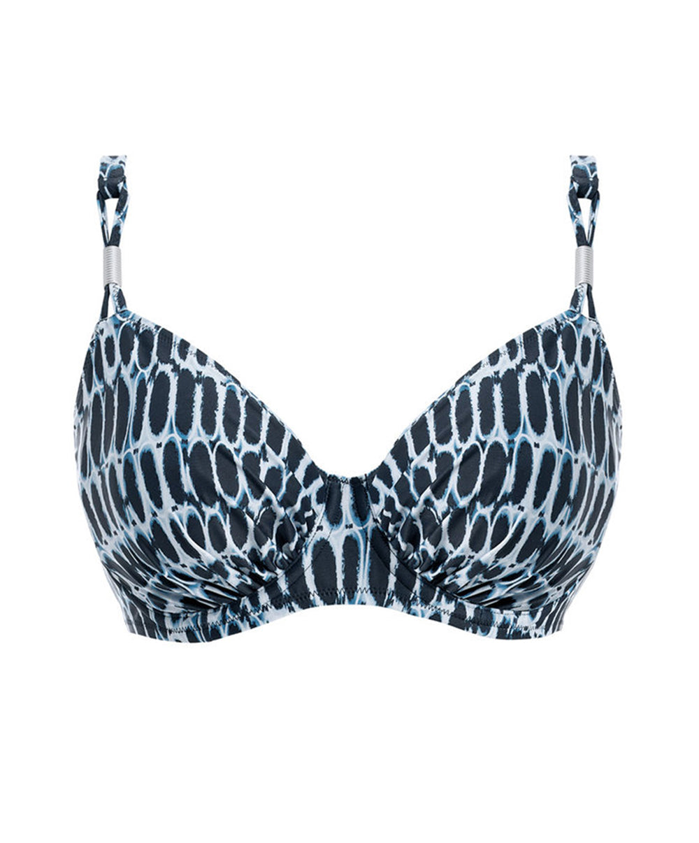 Maillot de bain moulé grande taille couvrant avec armatures Fantasie swim Kotu ink FS7010-INK