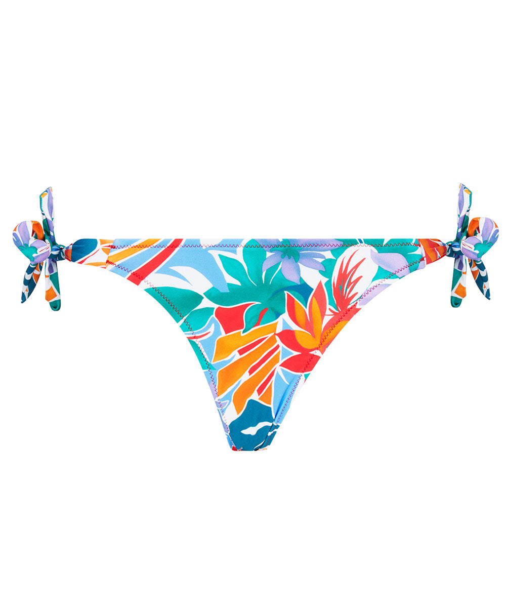 Maillot de bain slip à nouettes bikini La Flaneuse papiers découpés multicolore Antigel Bain EBB0167-PD 100