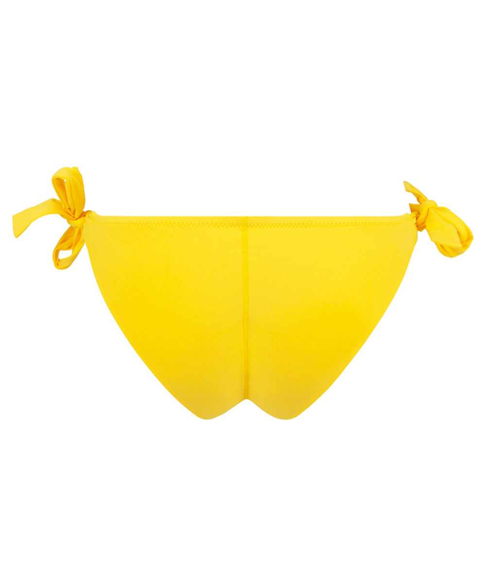 Maillot de bain slip à nouettes bikini La Chiquissima jaune Antigel Bain EBB0114-MS 10