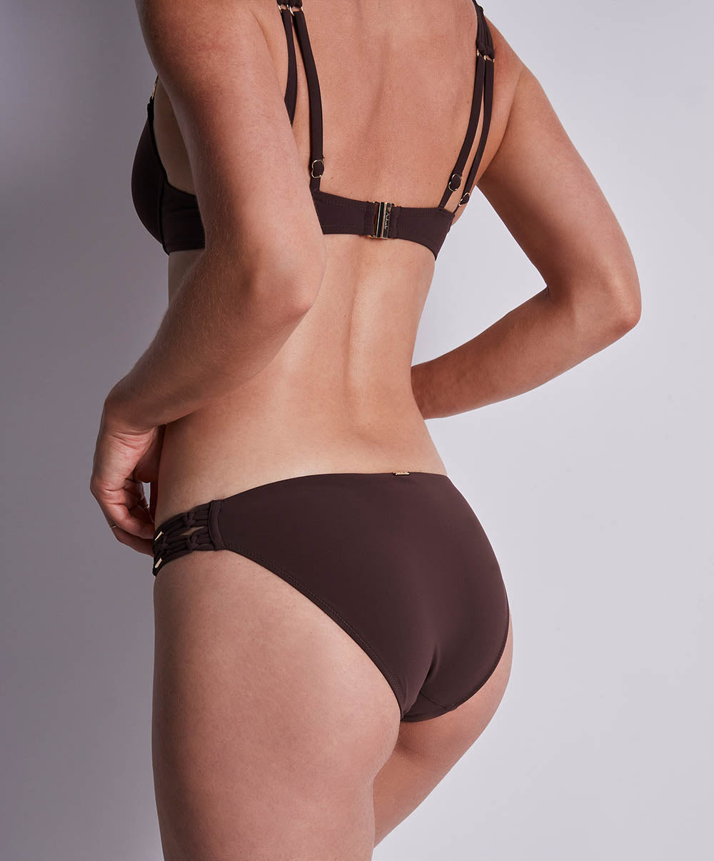 Bas de maillot brésilien Gipsy muse Henna Aubade Bain 2P22-HENN