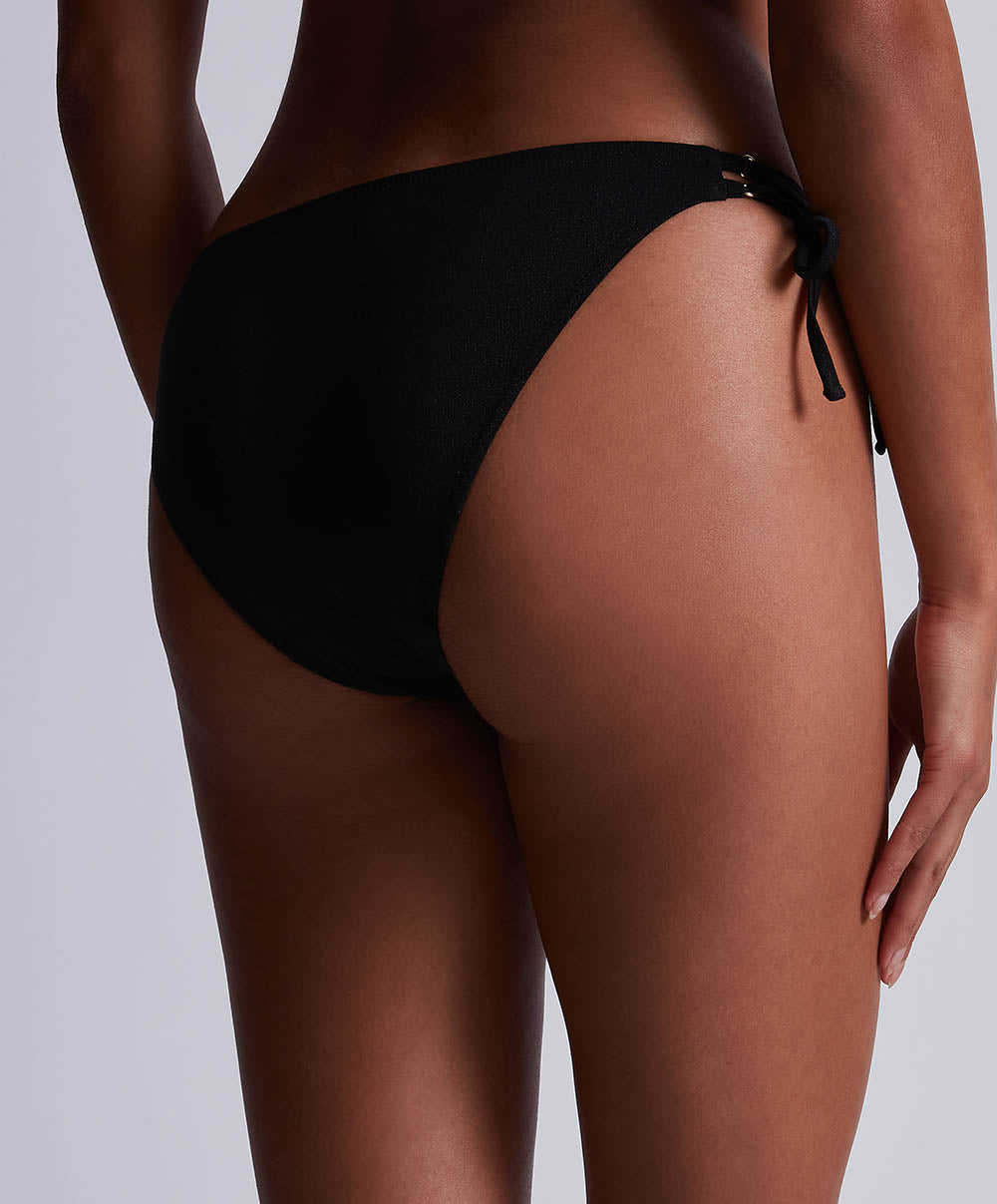 Bas de maillot "Mini-Coeur" Summer glow Black sand Aubade Bain LY20-BLAD