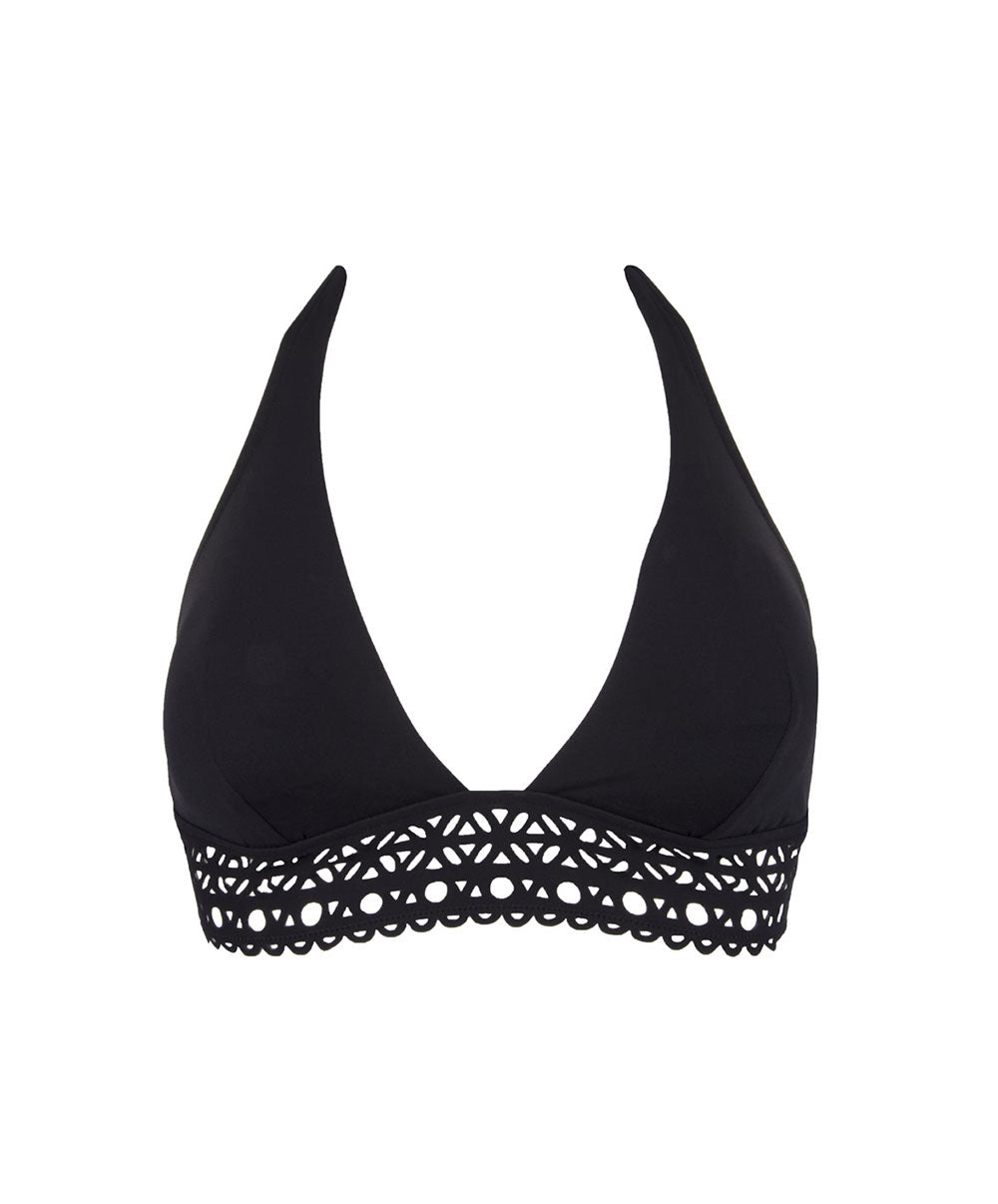 Maillot de bain triangle sans armatures Lise Charmel bain Ajourage Couture noir fashion ABA2015-NO 8