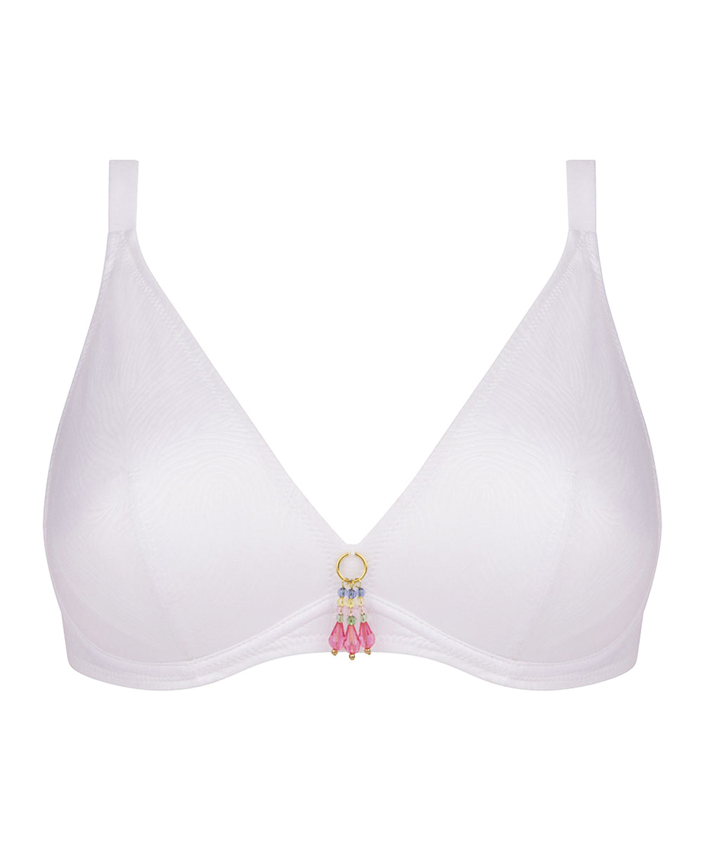 Maillot de bain triangle armatures La Muse des Vagues blanc Antigel Bain FBB3226-VB 10