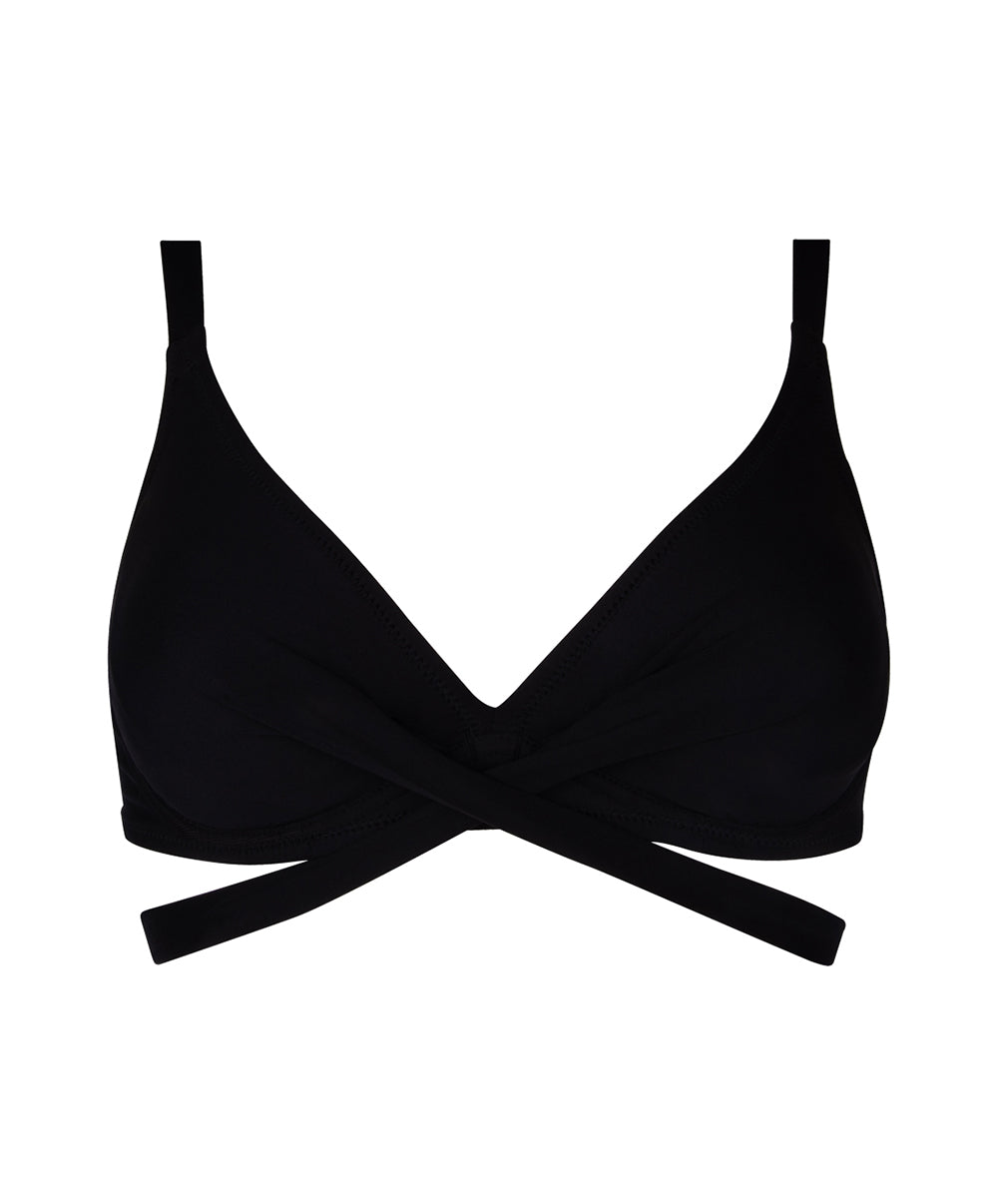 Maillot de bain triangle armatures La Chiquissima noir Antigel Bain FBB3214-NO 7