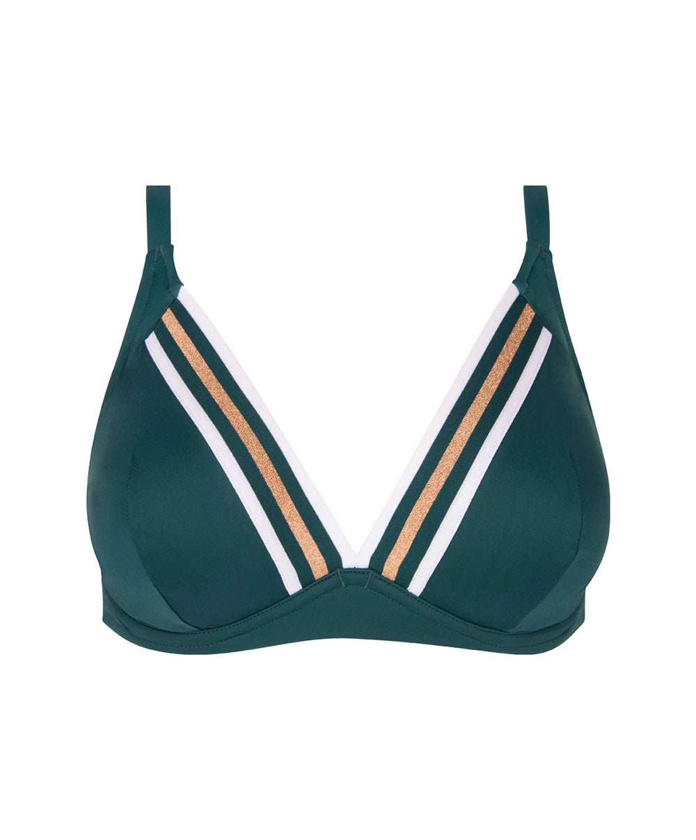 Maillot de bain triangle avec armatures Lise Charmel bain Énergie Nautique pacifique ABA2535-PN