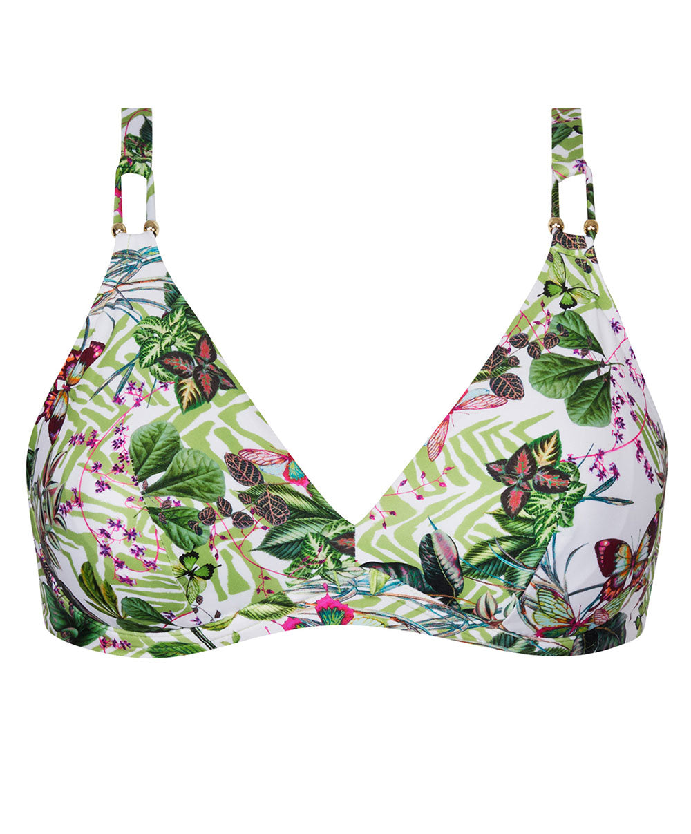 Maillot de bain triangle avec armatures Lise Charmel bain Envolée Tropicale lumière ABB2573-LT