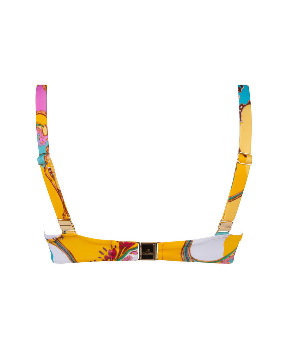 Maillot de bain triangle avec armatures Lise Charmel bain Soleil floral Curcuma ABB2546-CS
