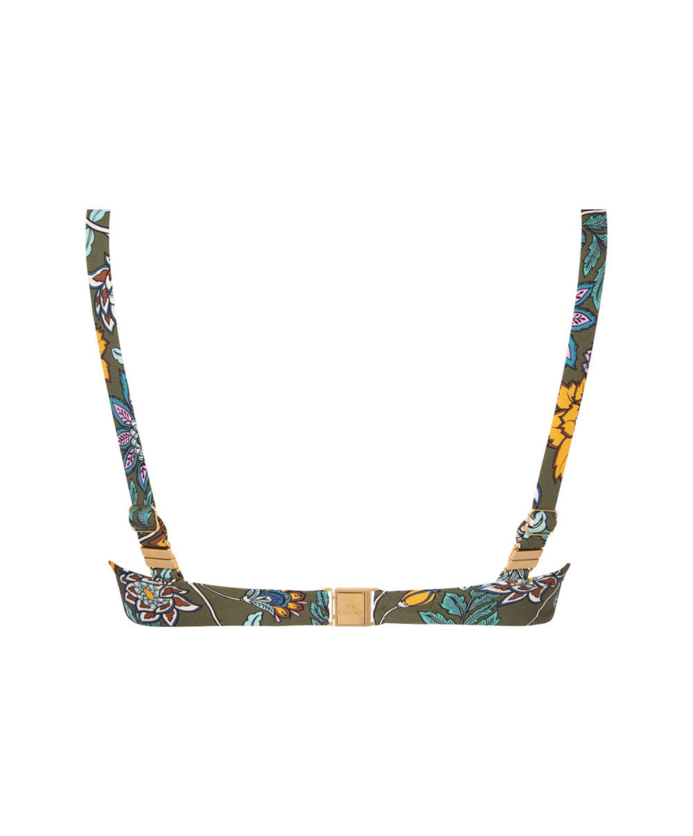 Maillot de bain triangle avec armatures Lise Charmel bain Fleur Persane bronze ABB2567-BP