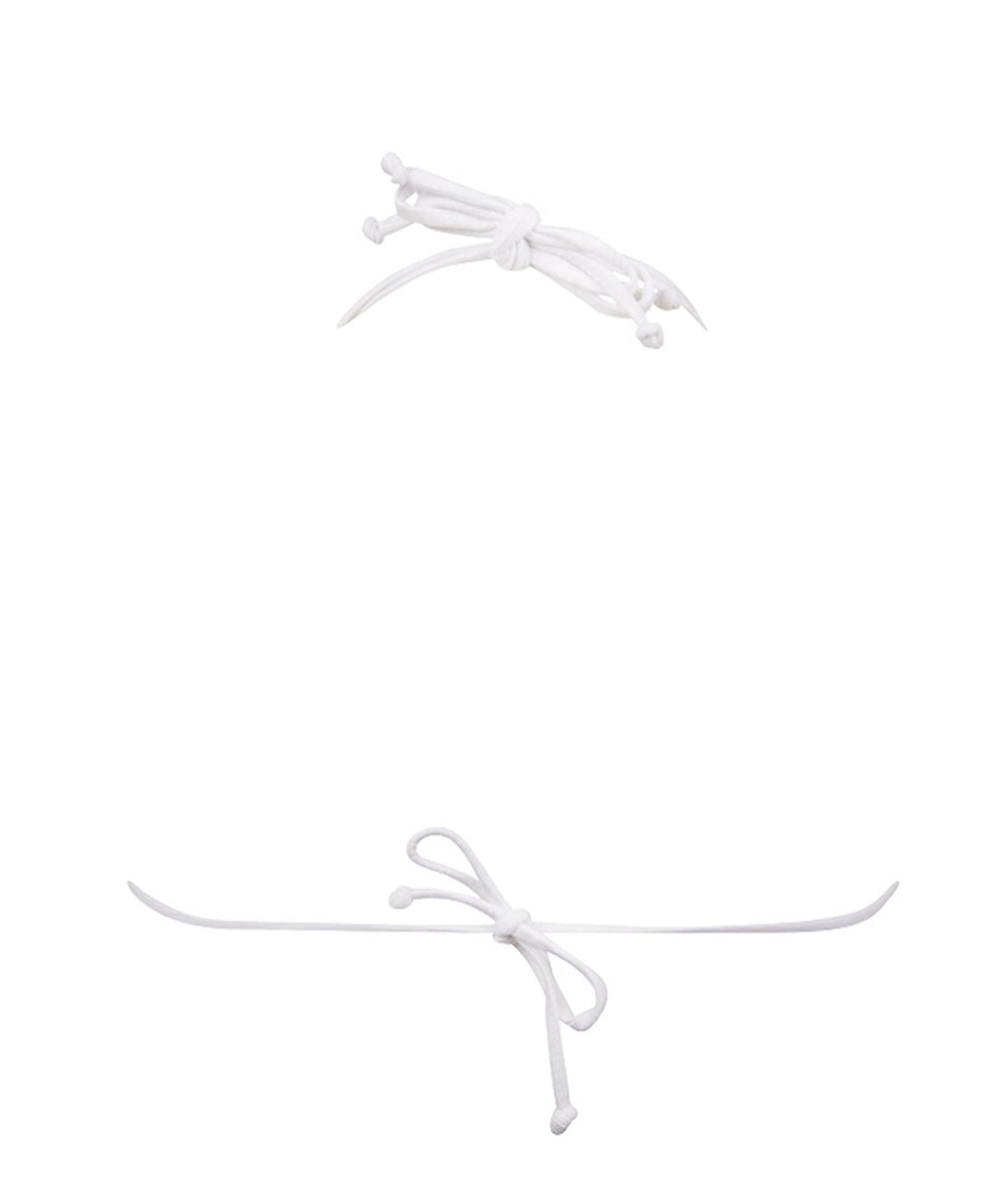 Maillot de bain triangle mousse La Muse des Vagues blanc Antigel Bain EBB2726-VB 100