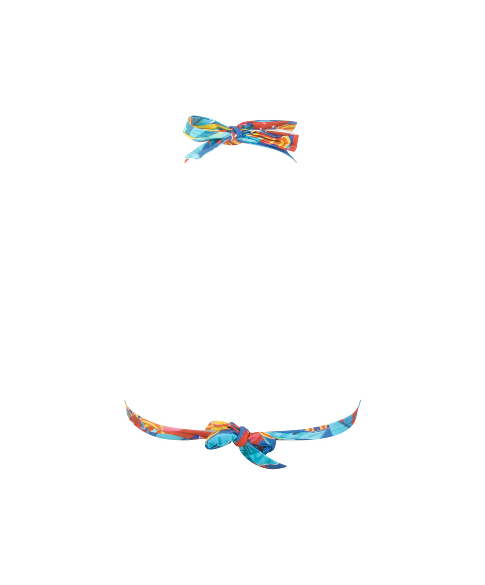 Maillot de bain triangle mousse La Foglia Antigel ciel feuillage Antigel Bain EBB2754-CF 10