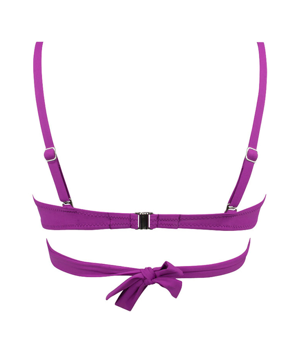 Maillot de bain triangle mousse sans armatures La Chiquissima émeraude Antigel Bain EBB2714-MA 2