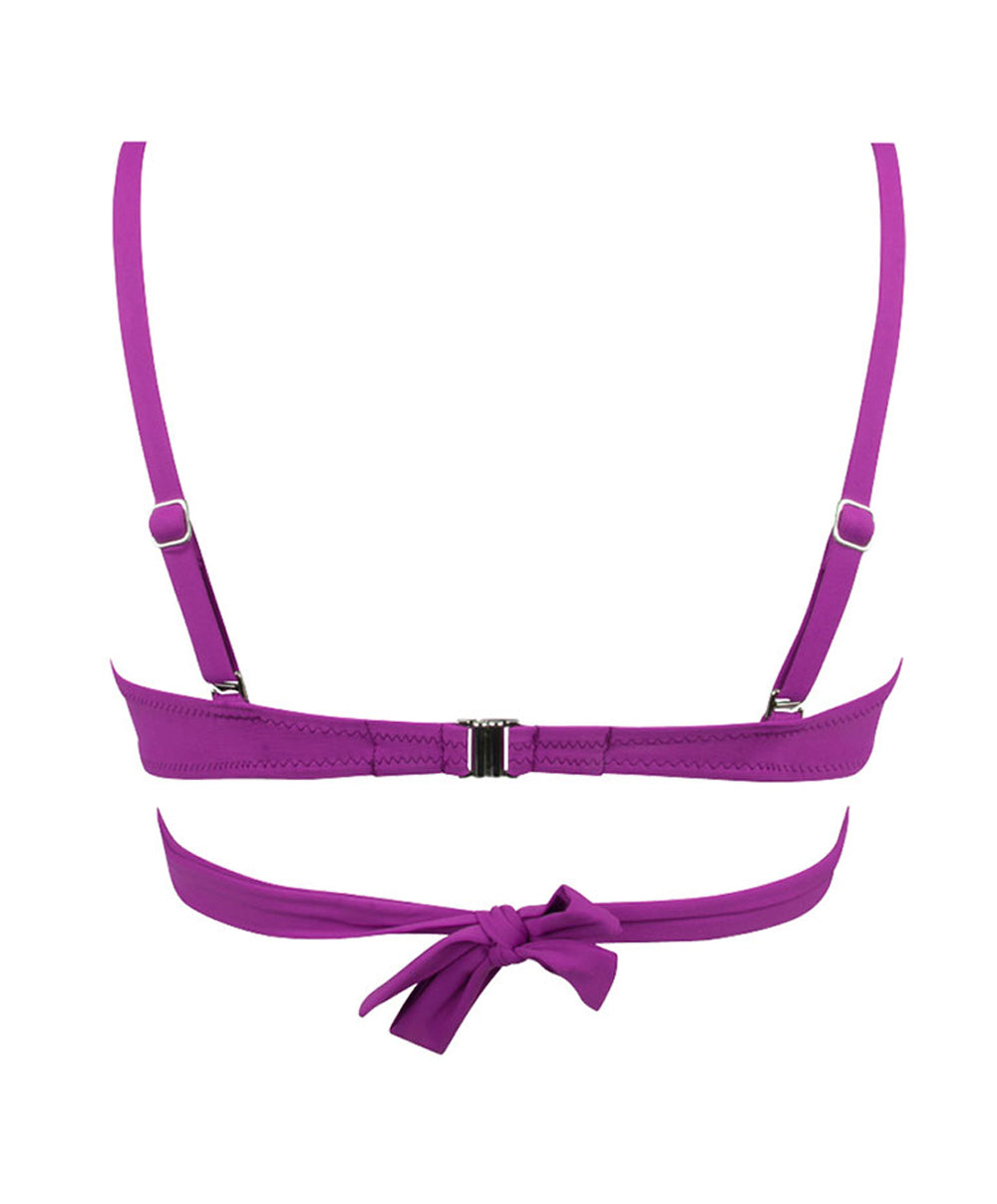 Maillot de bain triangle mousse sans armatures La Chiquissima émeraude Antigel Bain EBB2714-MA 2