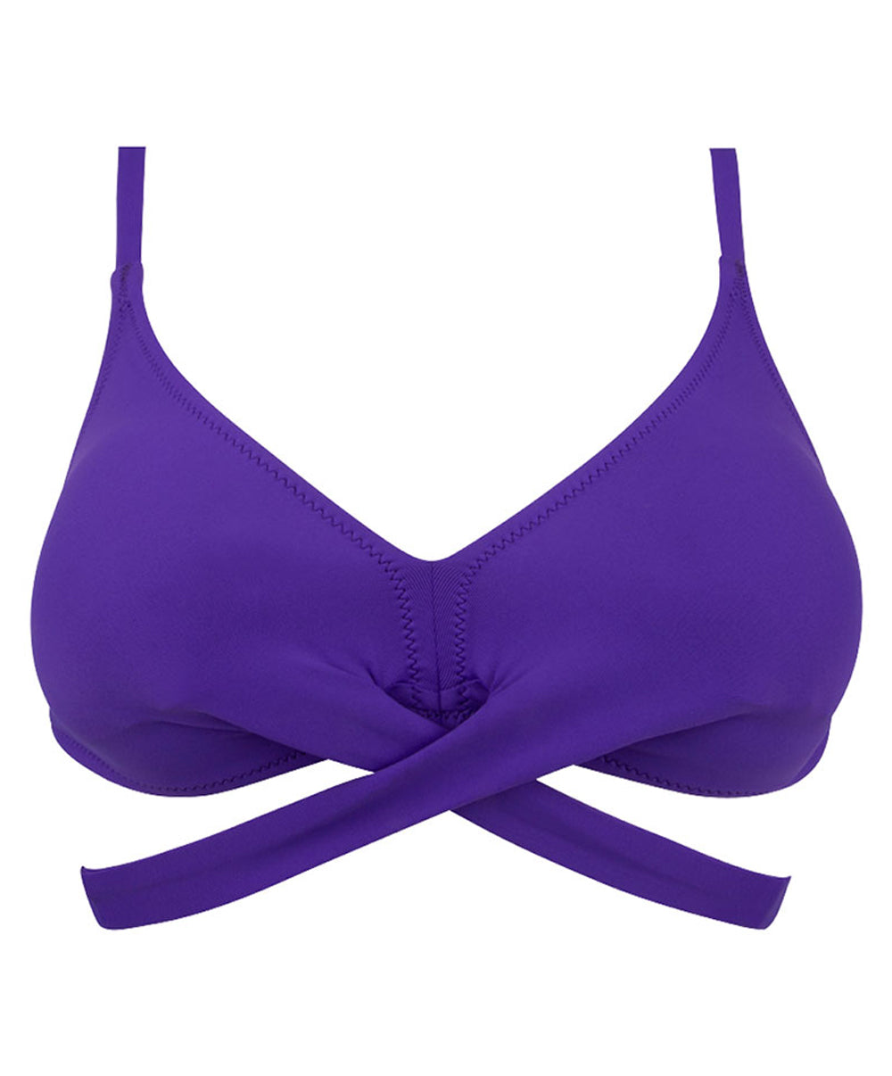 Maillot de bain triangle mousse sans armatures La Chiquissima purple Antigel Bain EBB2714-MP 10