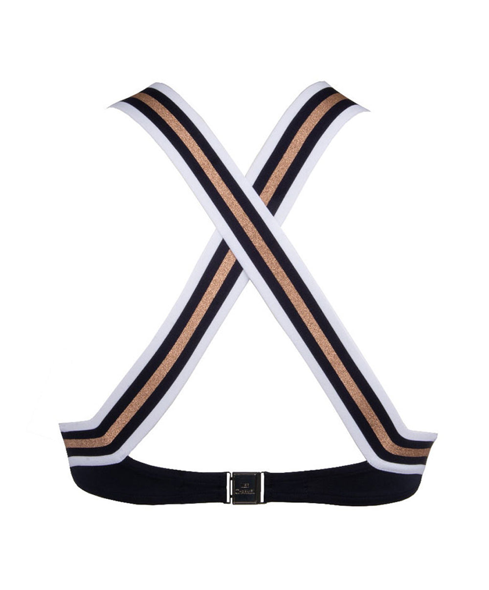 Maillot de bain triangle sans armatures Lise Charmel bain Énergie Nautique encre ABA2035-EN fashion