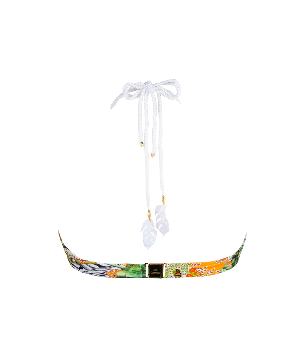 Maillot de bain triangle sans armatures Lise Charmel bain Féérie Tropicale nature tropicale ABB2048-NT