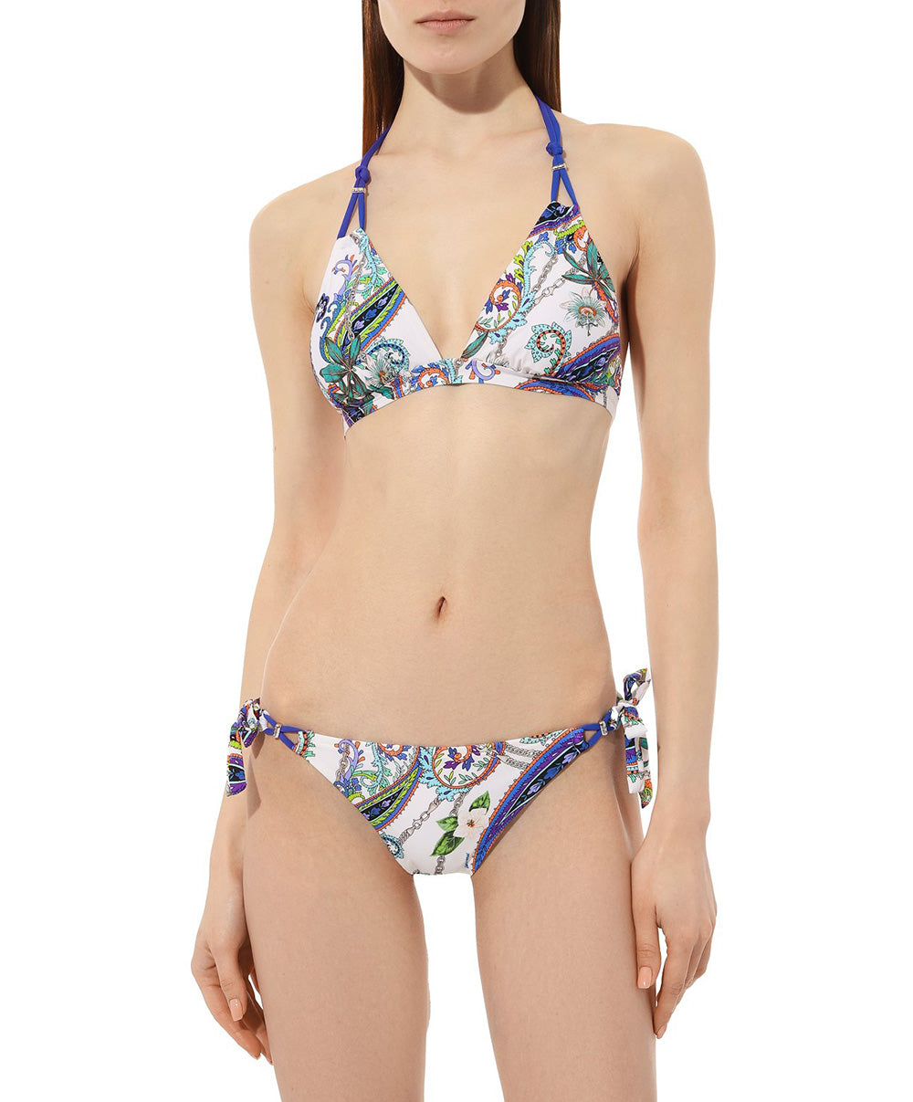 Maillot de bain triangle sans armatures Lise Charmel bain Odyssée Cashmer bleu ABB2063-BC