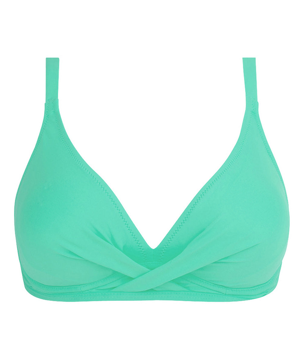 Maillot de bain triangle souple à armatures La Chiquissima émeraude Antigel Bain FBB3314-MD 1