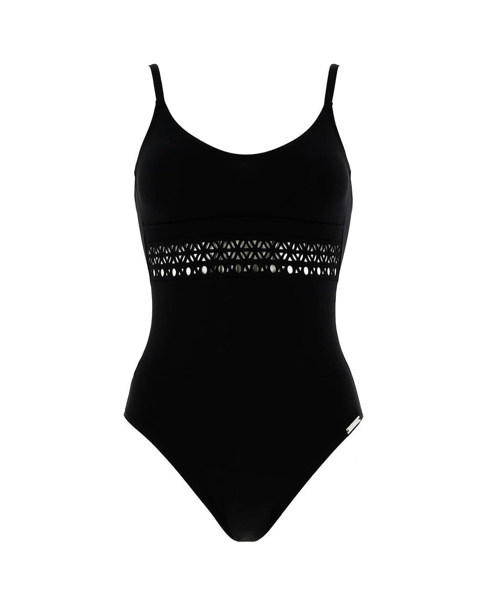 Maillot de bain une pièce Lise Charmel bain Ajourage Couture noir ABA9215-NO 5