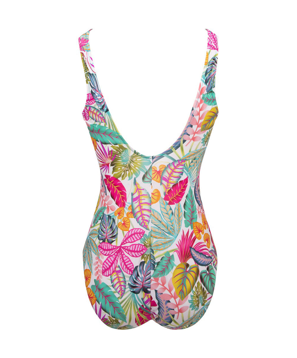 Maillot de bain une pièce sans armatures La Muse des Îles multicolore Antigel Bain FBB9266-IP 10