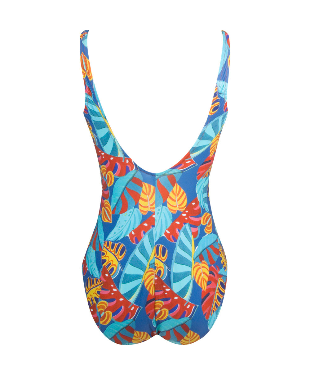 Maillot de bain une pièce maintien La Foglia Antigel ciel feuillage Antigel Bain FBB9254-CF 10