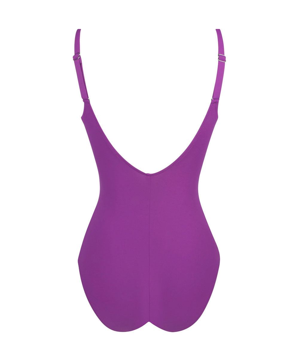 Maillot de bain une pièce maintien avec armatures La Chiquissima émeraude Antigel Bain FBB6214-MA 2