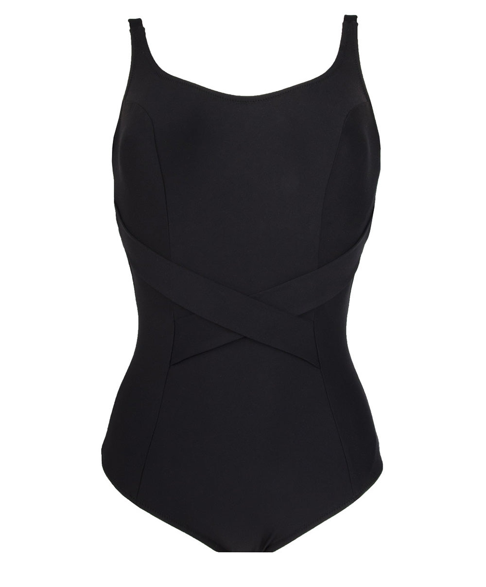 Maillot de bain une pièce maintien avec armatures La Chiquissima noir Antigel Bain FBB6214-NO 3