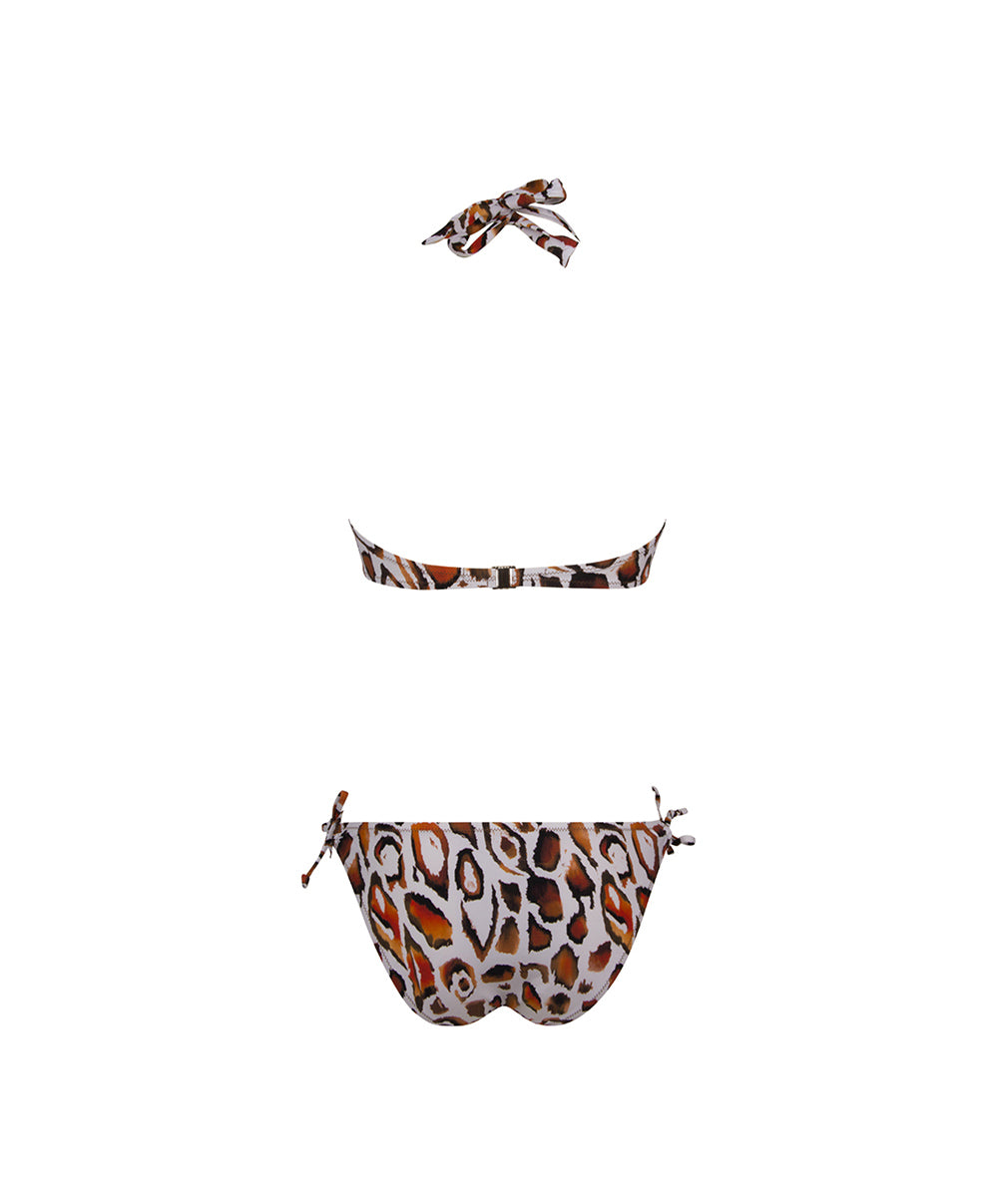 Maillot de bain une pièce trikini sexy "Séduction" Antigel Bain La Muse Féline panthère EBB9746-BF