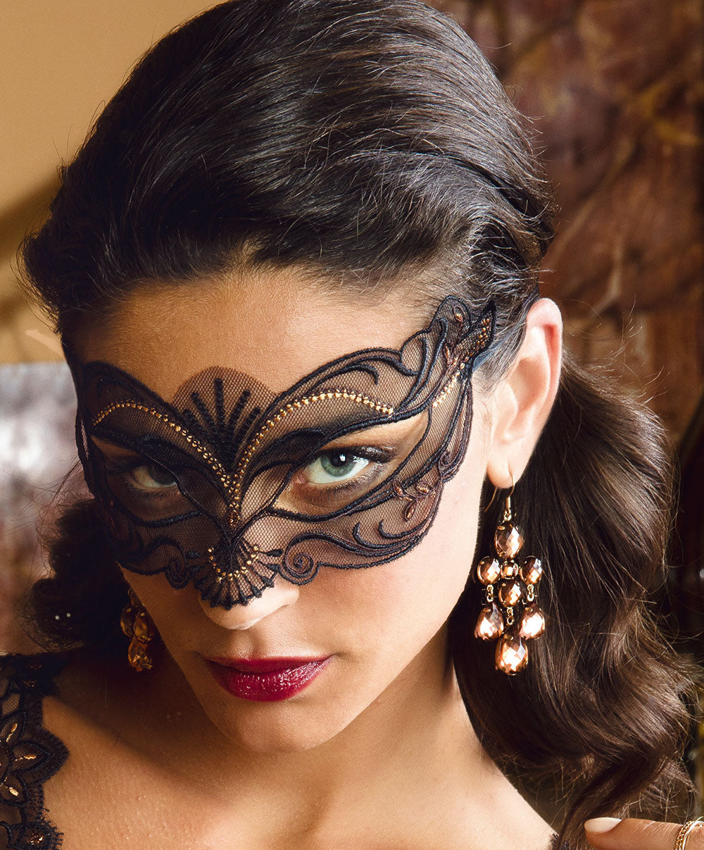 Masque sexy Lise Charmel Fauve Amour ambre panthère AIH9079-AP