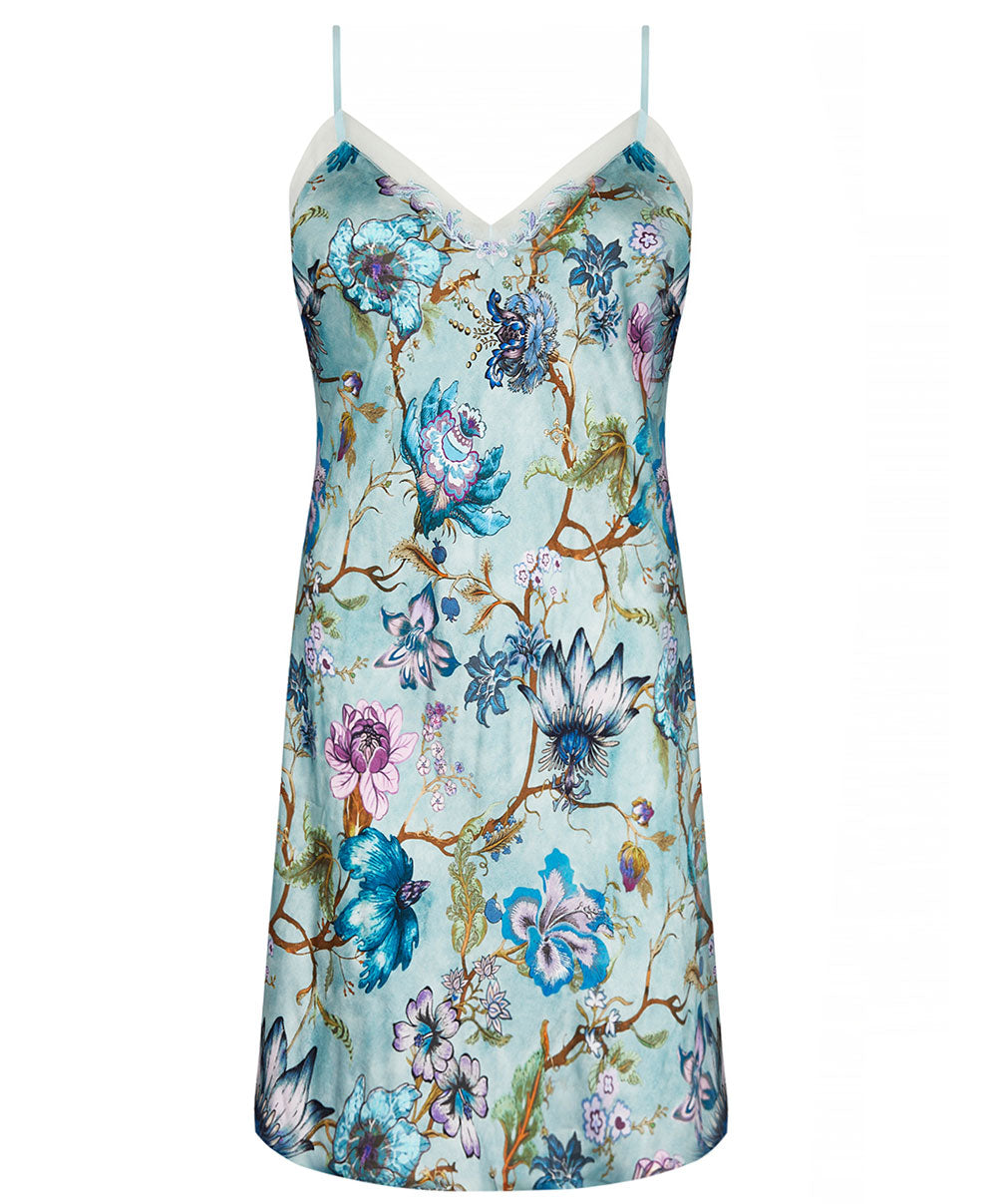 Nuisette charme en satin de viscose Reve en fleurs opale Lise Charmel ALJ1043 RO packshot 1