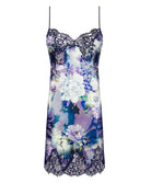 Nuisette charme en soie et viscose Lise Charmel Déesse Désirs mauve ALH1077-MD