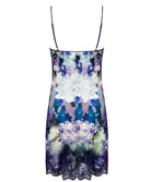 Nuisette charme en soie et viscose Lise Charmel Déesse Désirs mauve ALH1077-MD