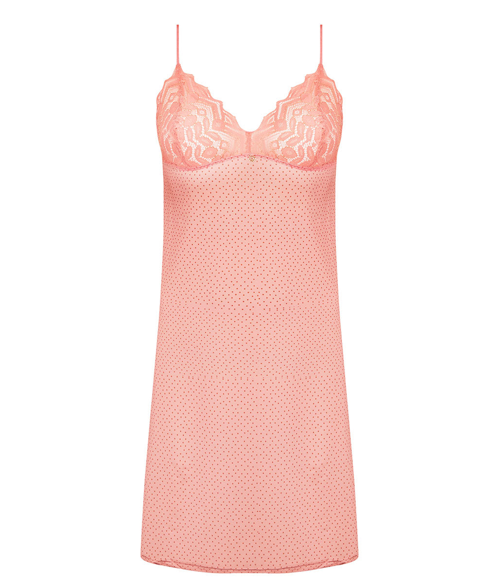 Nuisette courte Antigel de Lise Charmel Pétille en Glam bulles rosées ELH1082-BR