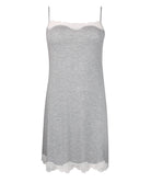 Nuisette fines bretelles Antigel de Lise Charmel Simply Perfect chiné gris ENA1406-CG