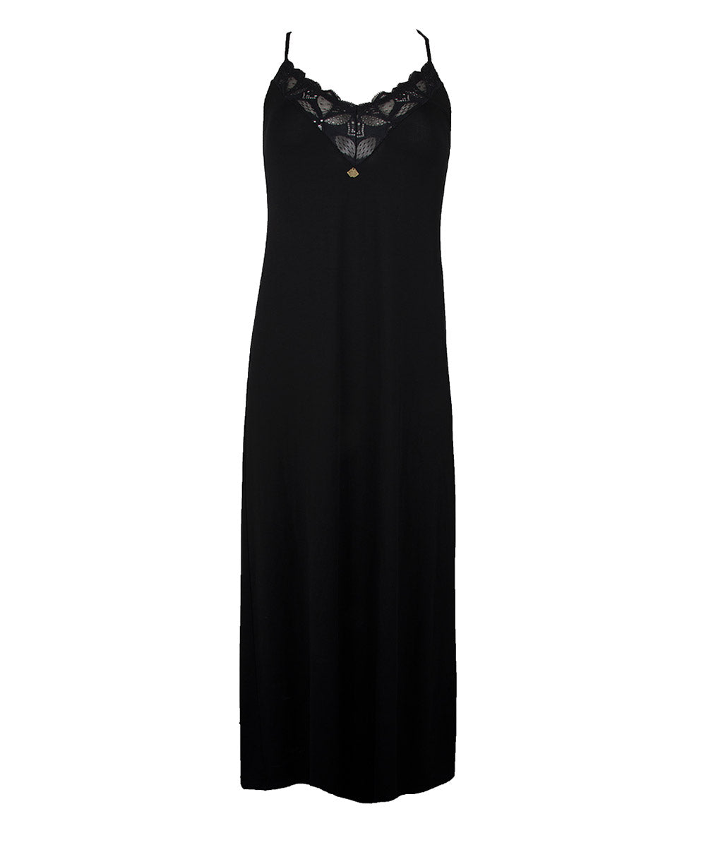 Nuisette longue Antigel de Lise Charmel Stricto Sensuelle noir ELH1117-NO-9