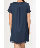 Nuisette manches courtes Antigel de Lise Charmel Simply Perfect bleu marine FNA1006-BM
