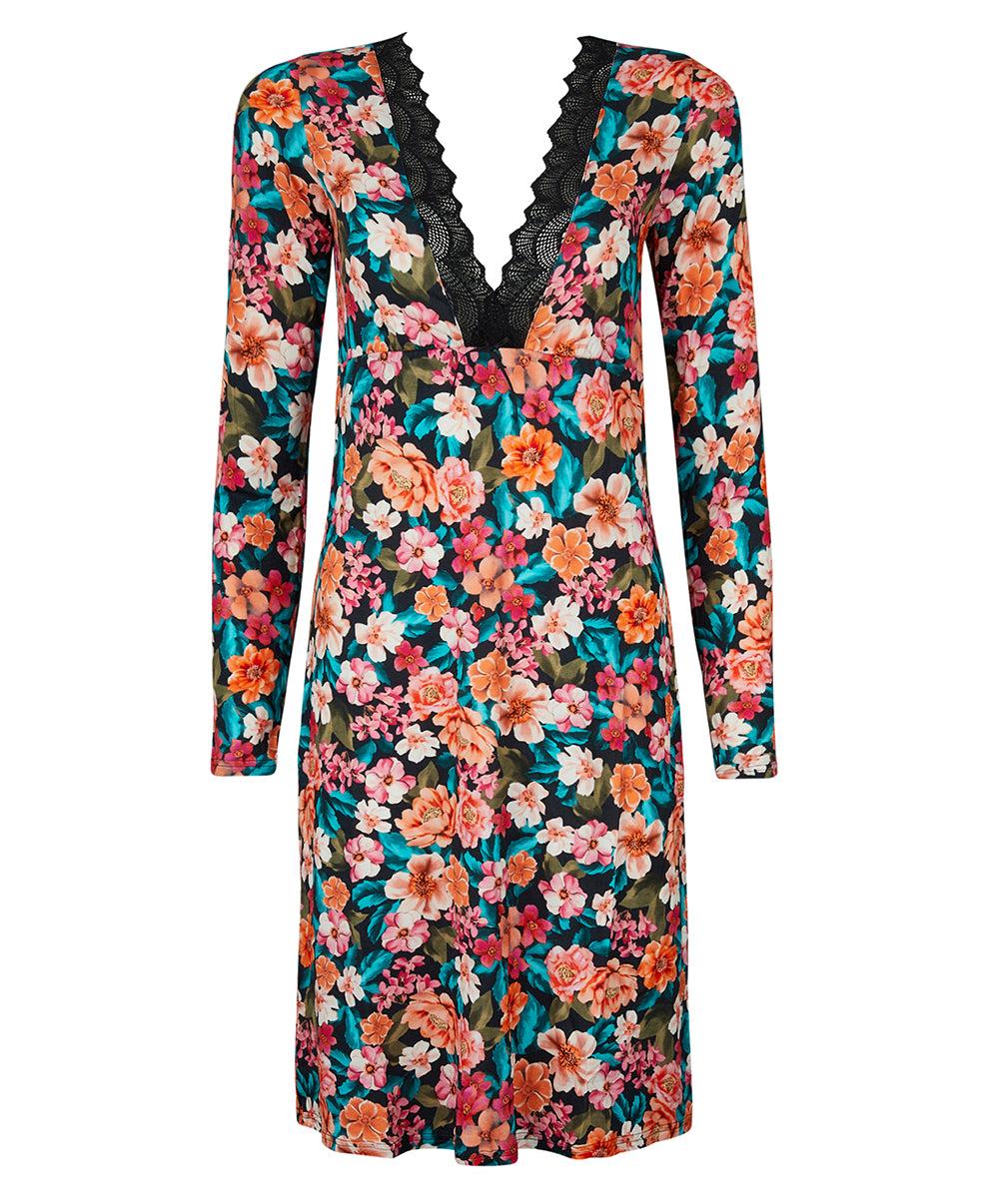 Nuisette à manches longues Antigel de Lise Charmel Parfum de Kerala bain de fleurs ELJ1854-BF