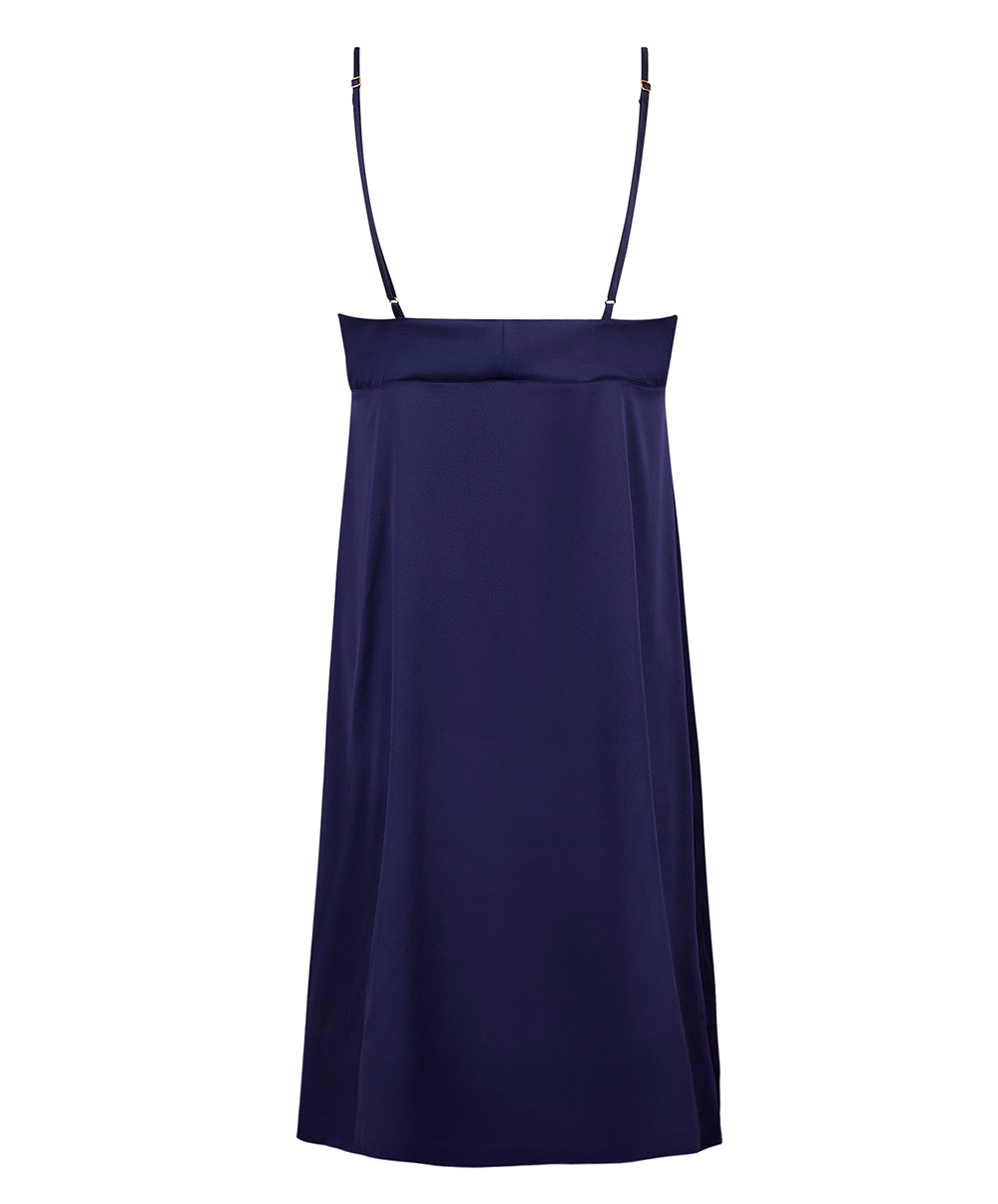 Nuisette sexy en soie Lise Charmel Déesse Désirs mauve ALH1277-MD