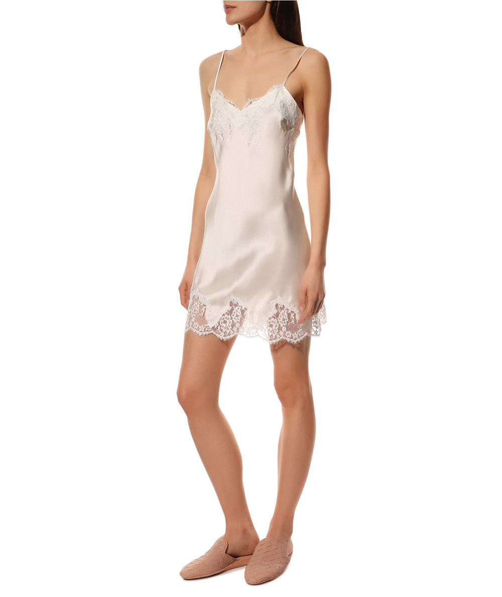 Nuisette charme en soie Lise Charmel Splendeur soie écru nacre ALC1080-EN