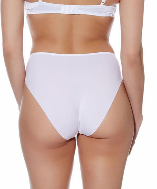 Slip classique Wacoal Eglantine blanc WEPFA962-WHE face