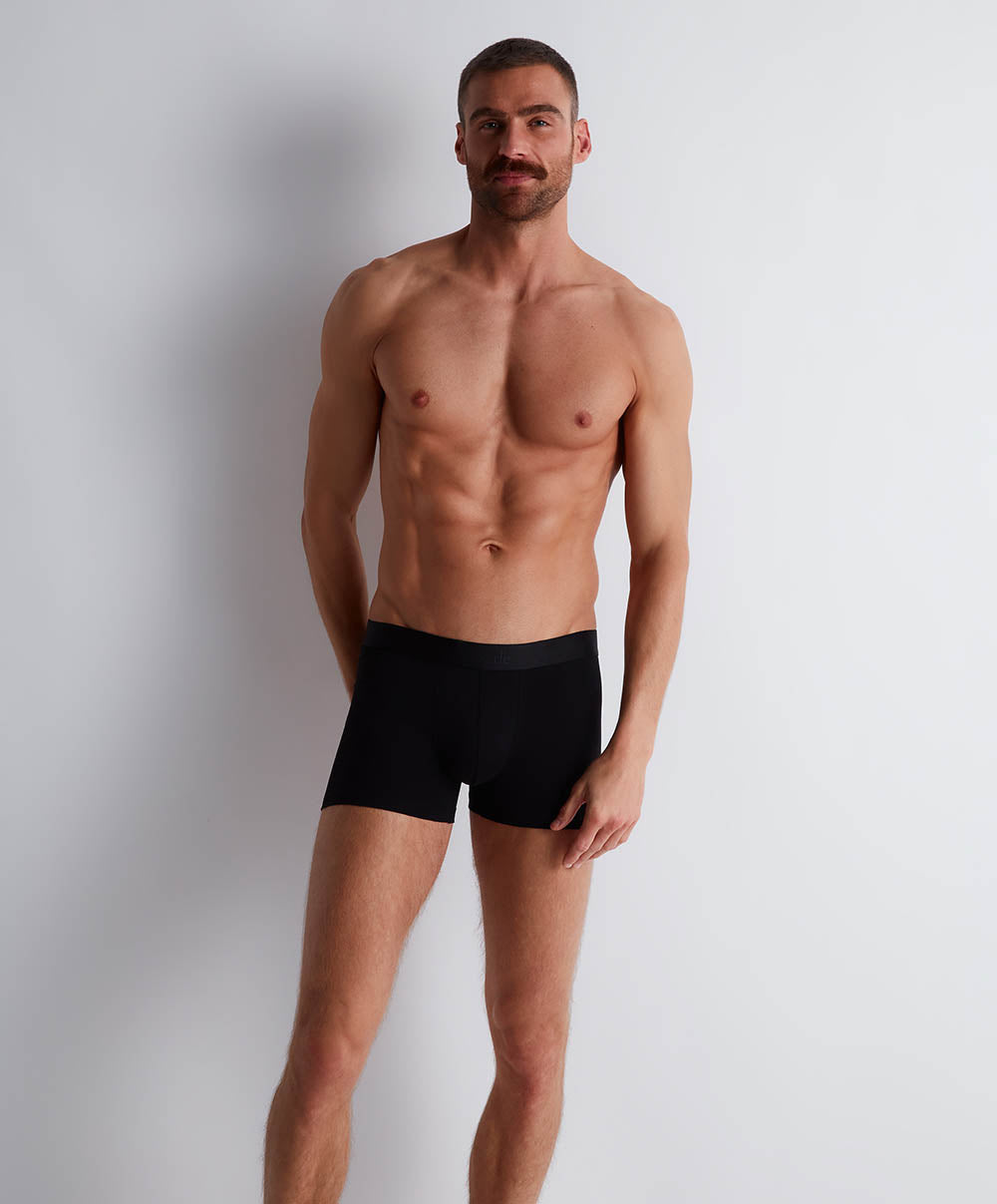 Pack 2 boxers Aubade Dark flower + Noir Underwear Aubade Men XB58T/DAFL