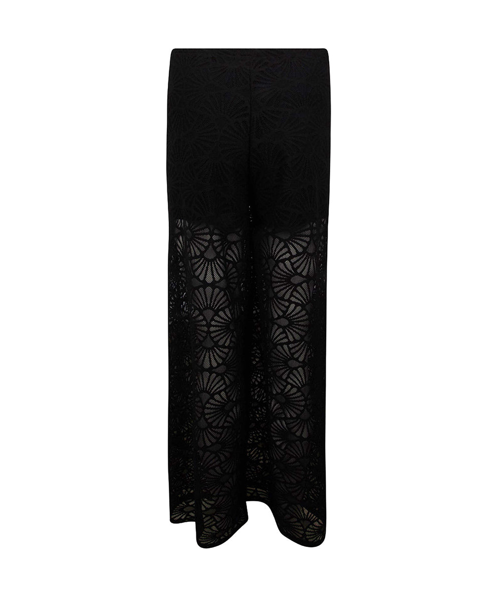 Pantalon La Muse Dentelle noir Antigel Bain ESB0006-NO