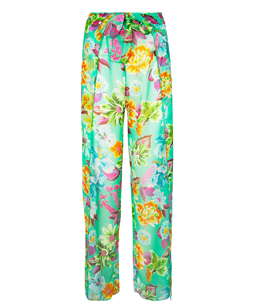 Pantalon d'été La Feminissima vert émeraude Antigel Bain ESB0070-VE 100