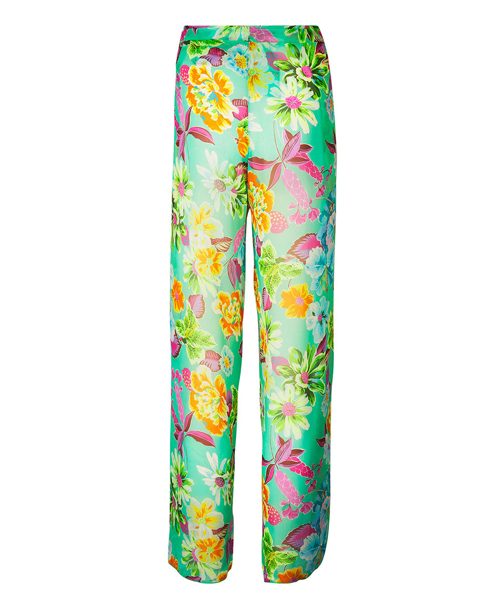 Pantalon d'été La Feminissima vert émeraude Antigel Bain ESB0070-VE 100