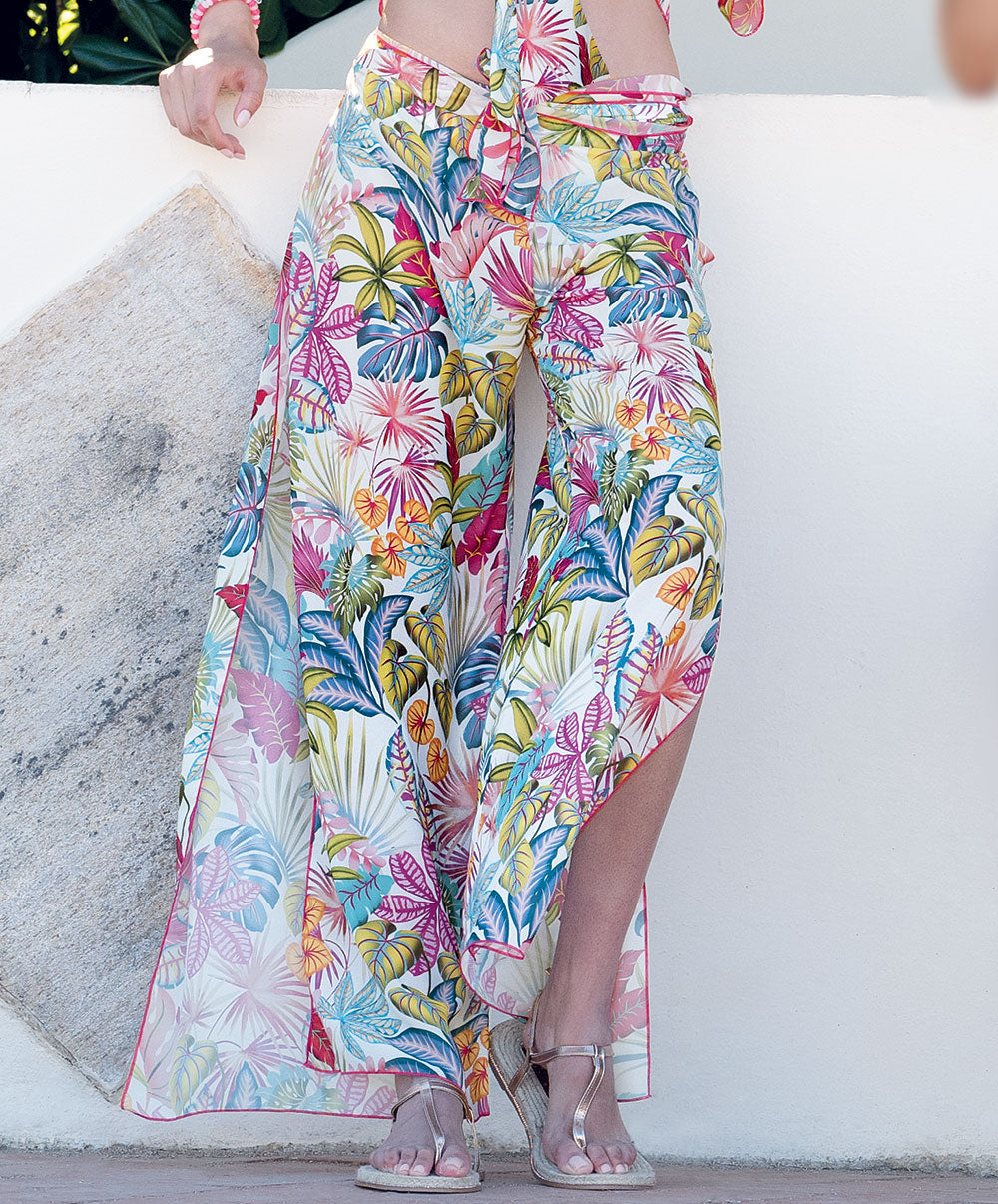 Pantalon d'été La Muse des Îles multicolore Antigel Bain ESB0066-IP