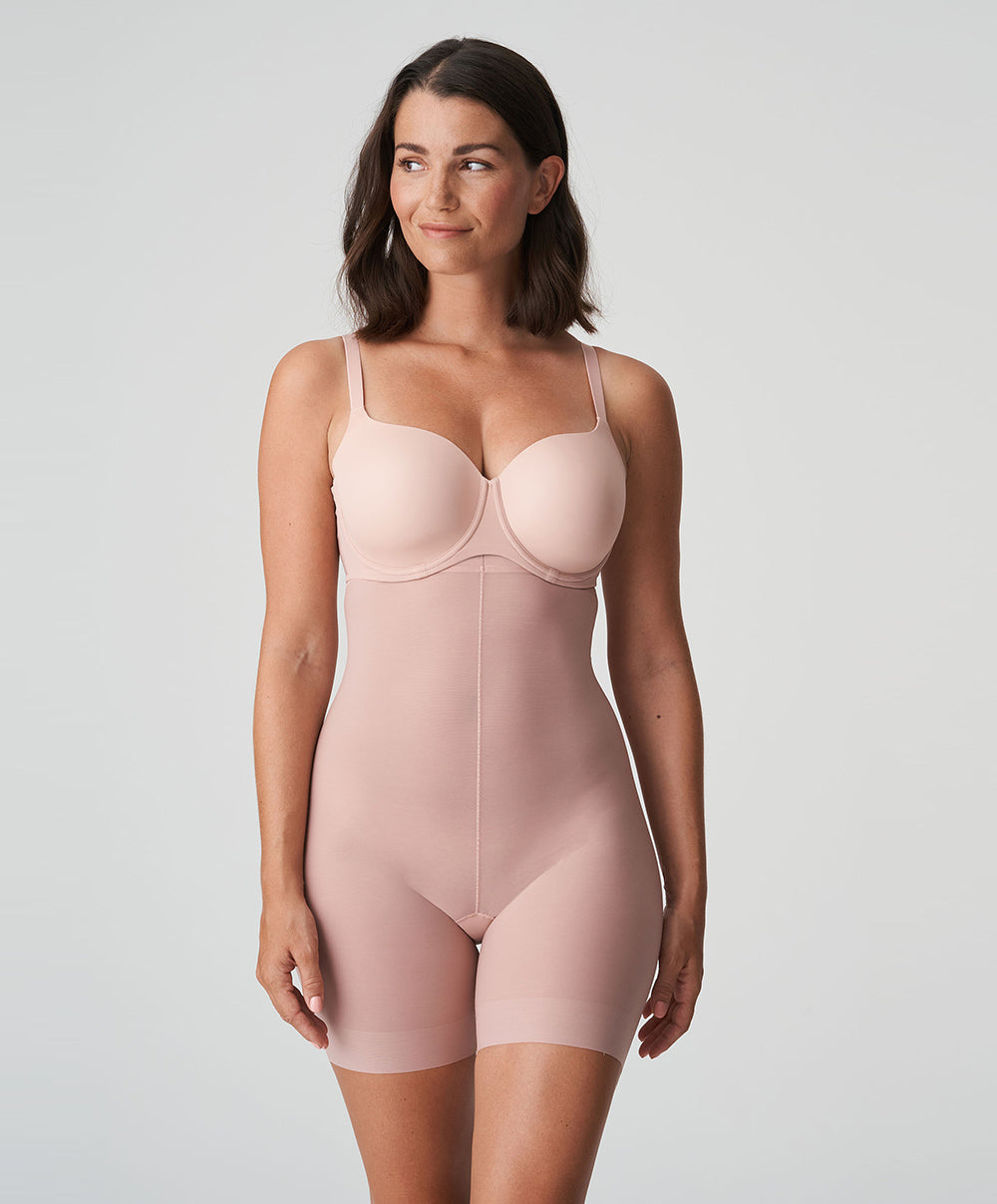 Panty galbant taille très haute invisible PrimaDonna Figuras rose poudré 0563255-PWD