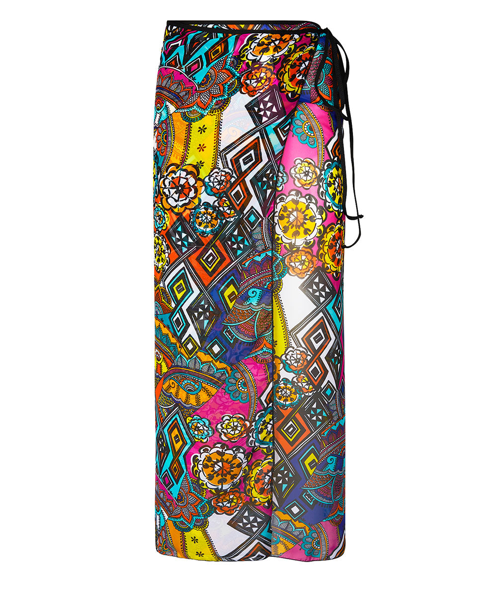 Paréo de plage La Nomade multicolore Antigel Bain ESB6057-EN 100