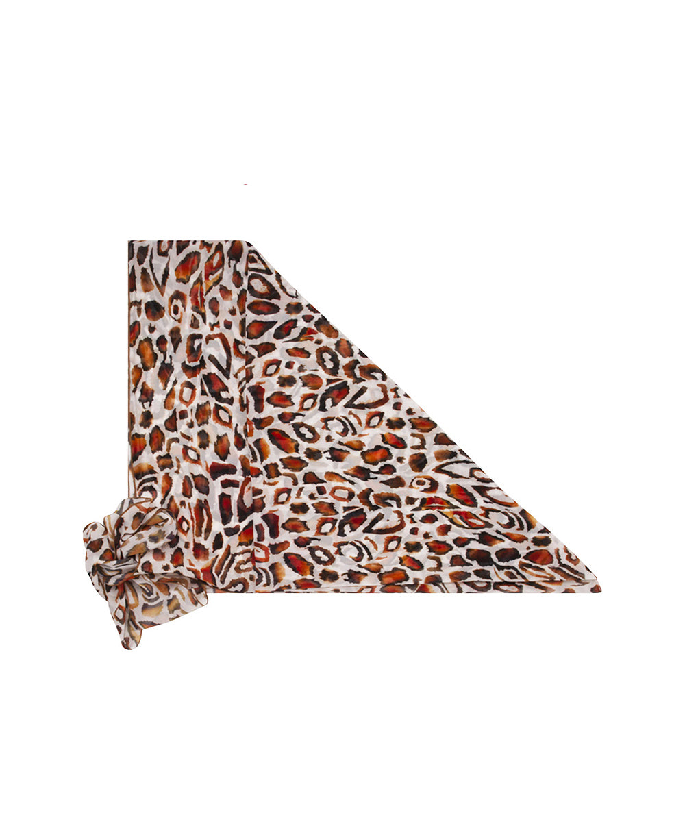 Paréo de plage La Muse Féline panthère Antigel Bain ESB6046-BF