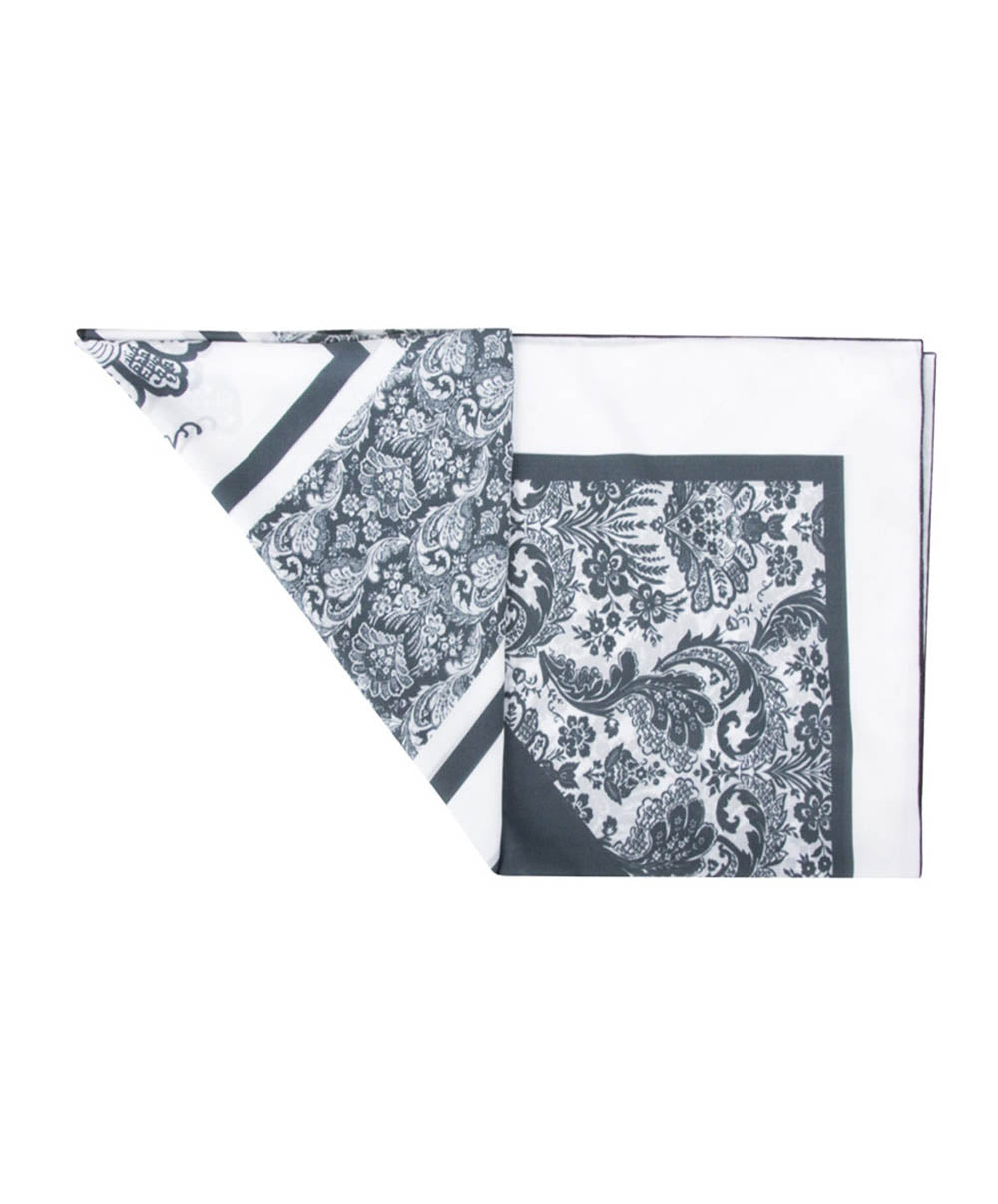 Paréo de plage La bandana Blanc Antigel Bain ESB6094-BB