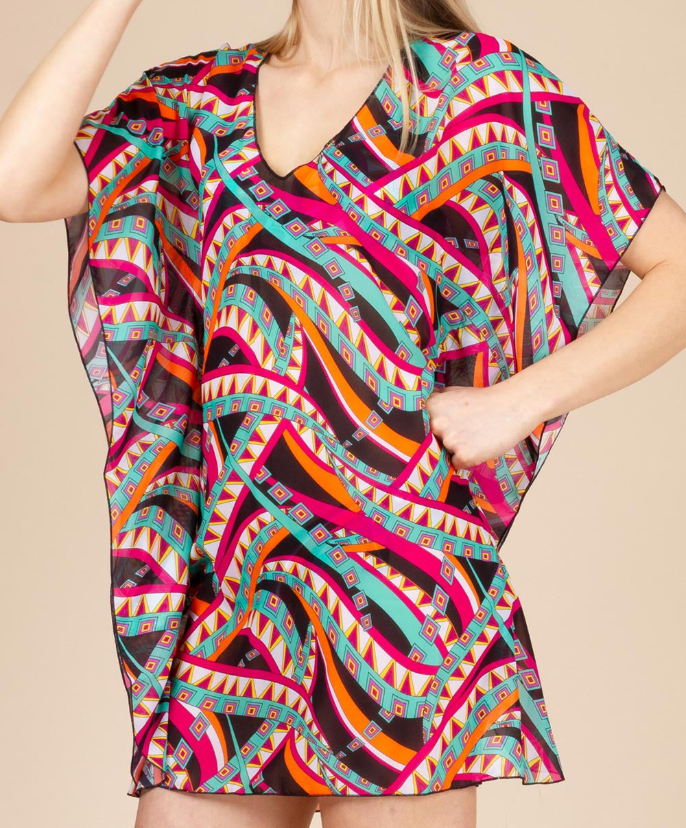 Poncho de plage La Psychédélia fantasmagorie Antigel Bain ESB6224-FA