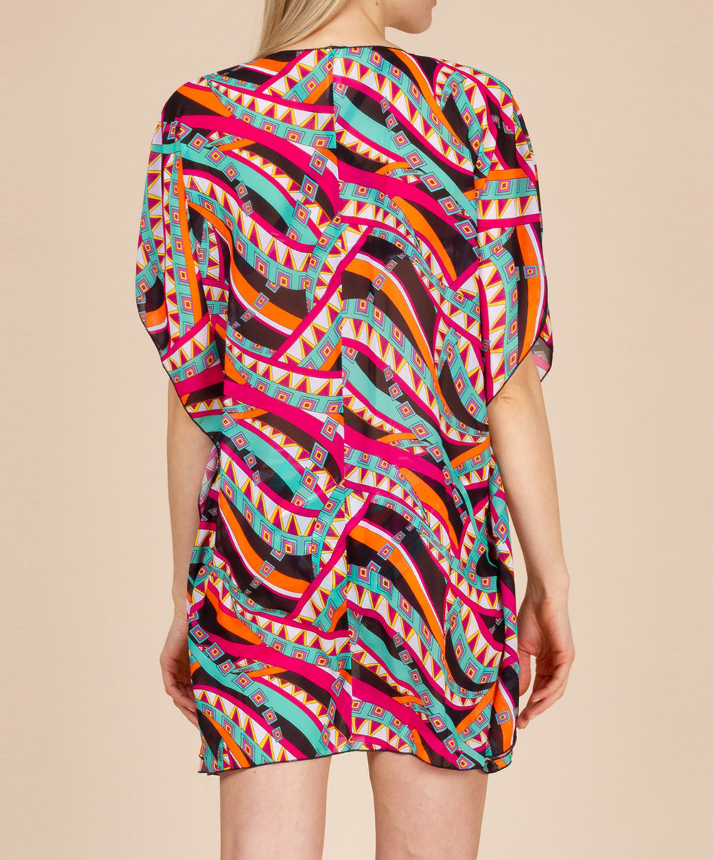 Poncho de plage La Psychédélia fantasmagorie Antigel Bain ESB6224-FA